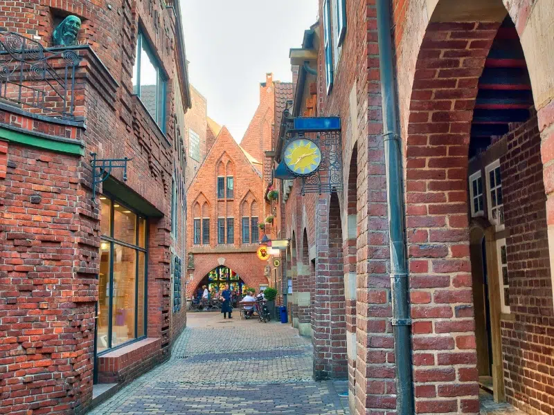 Böttcherstraße: Il capolavoro architettonico e culturale di Brema 1 Böttcherstraße a Brema