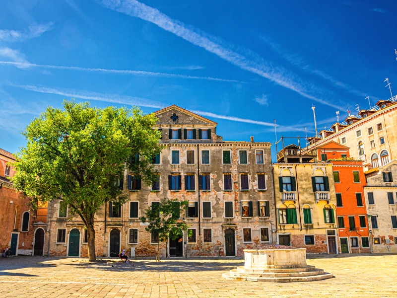 Campo San Polo: Un centro comunitario veneciano a través de los tiempos 1 Campo San Polo en Venecia