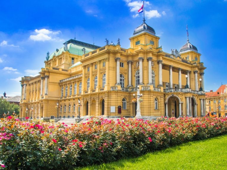 Croatian National Theatre in Zagreb