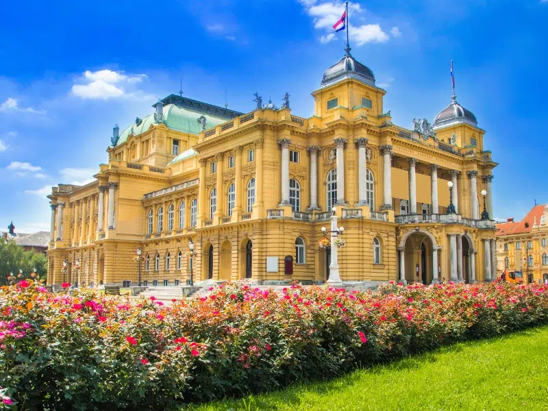 Théâtre national croate à Zagreb
