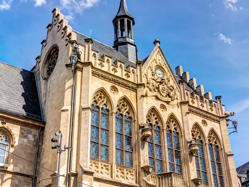 Stadhuis van Erfurt: Een neogotisch meesterwerk in het hart van Erfurt 1 Stadhuis Erfurt