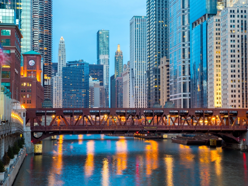 Pont Franklin Delano à Chicago