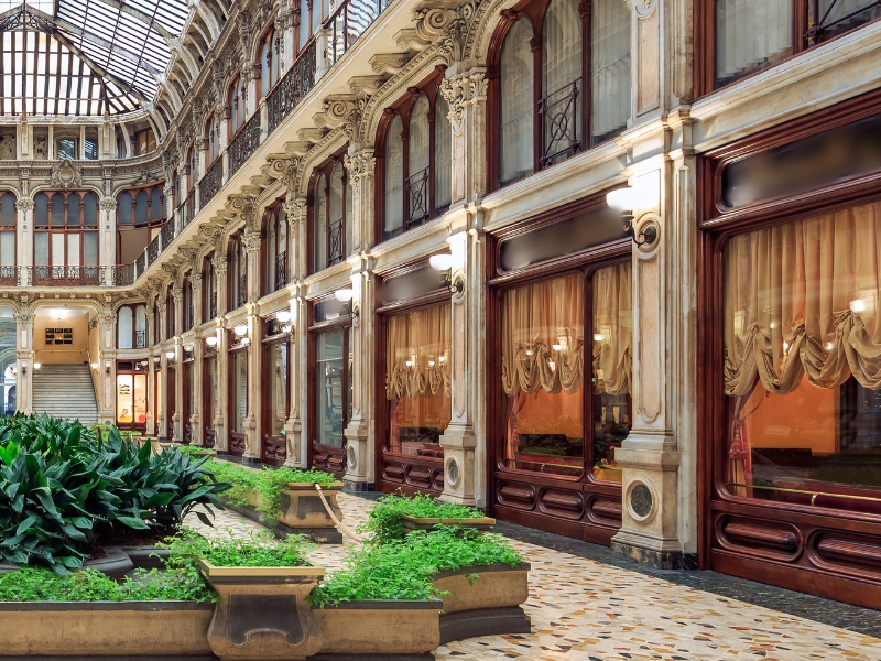 Galería Subalpina: Una joya de la Belle Époque turinesa 2 Galería Subalpina de Turín