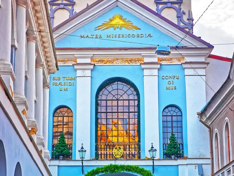 Portes de l'aube à Vilnius