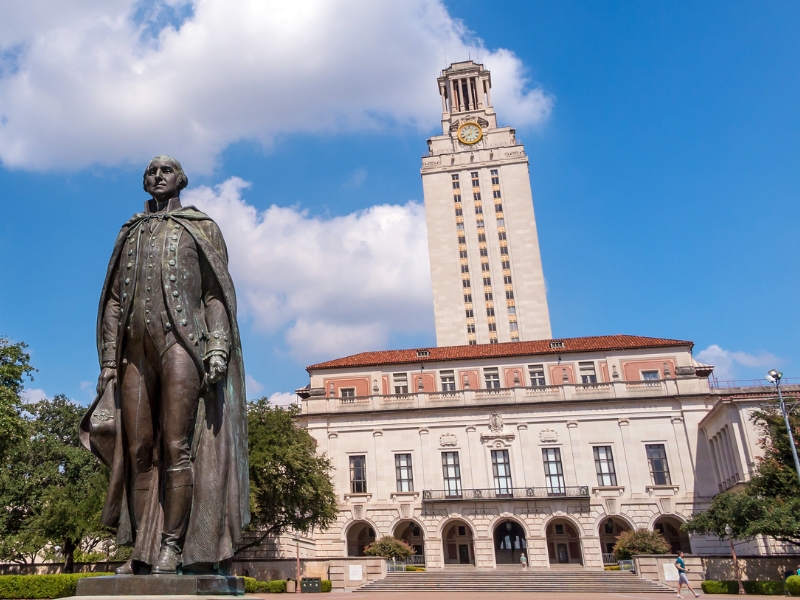 Statue de George Washington à Austin