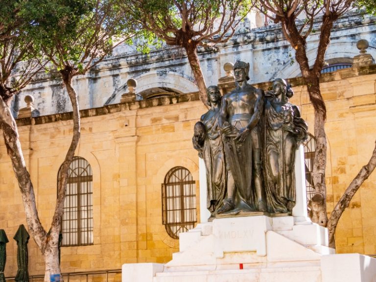 Great Siege Square in Valletta