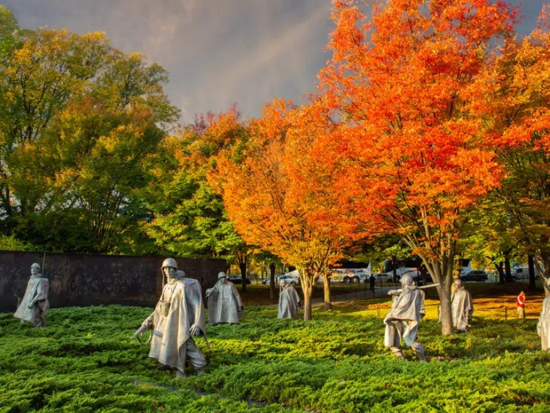 Mémorial de la guerre de Corée à Washington