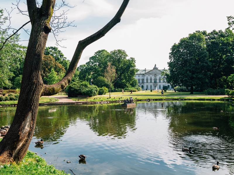 Jardin Krasiński : Le sanctuaire vert de Varsovie 1 Jardin Krasiński à Varsovie