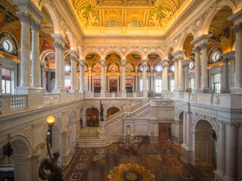 Die Kongressbibliothek in Washington: Ein Tempel des Wissens 2 Kongressbibliothek in Washington