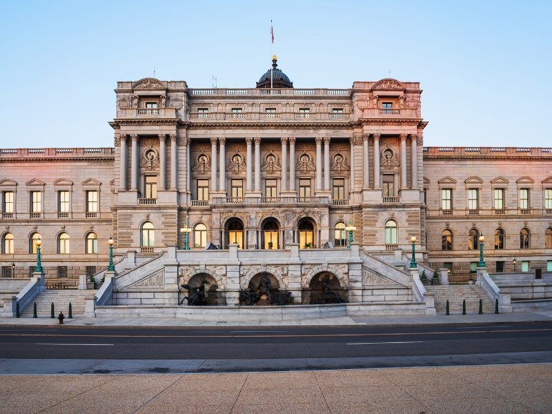 Die Kongressbibliothek in Washington: Ein Tempel des Wissens 3 Kongressbibliothek in Washington