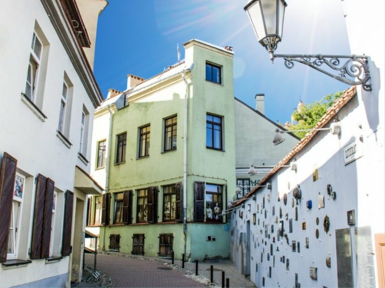 Literatų gatvė in Vilnius