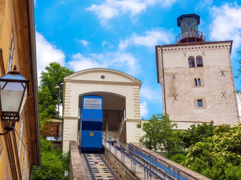 Lotrščak Tower in Zagreb