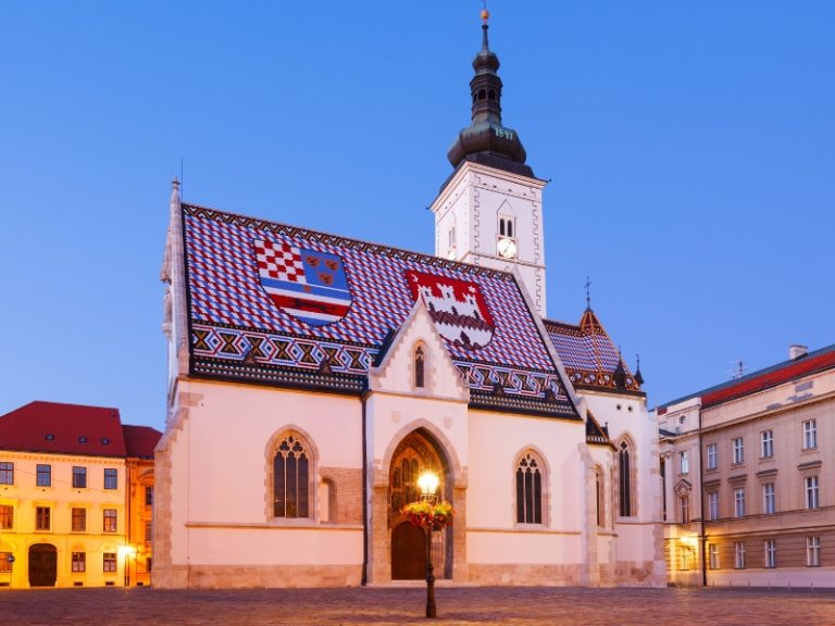 Saint Mark Church in Zagreb