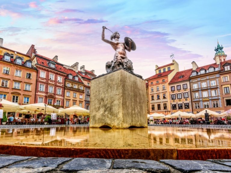 Old Town Market Square in Warsaw