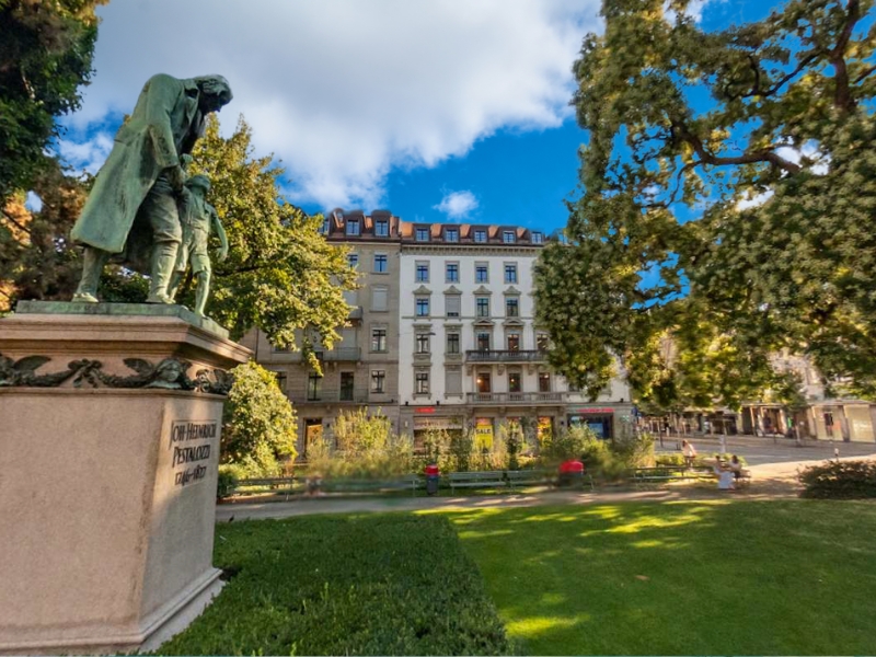 Pestalozzianlage à Zurich