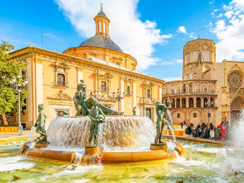 Plaça de la Verge à Valence