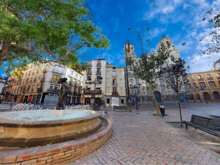 Plaza del Justicia in Zaragoza