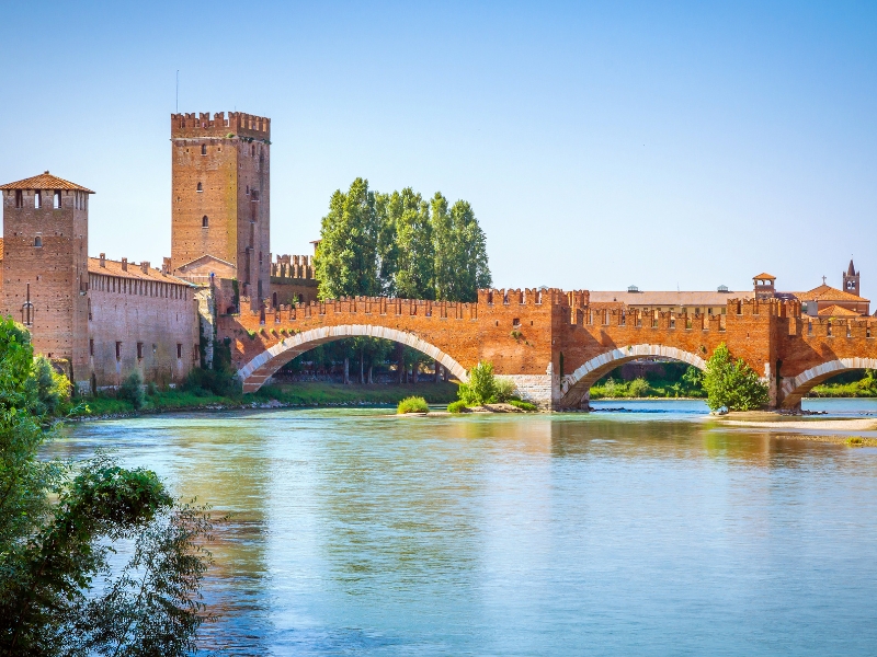 Ponte Scaligero στη Βερόνα