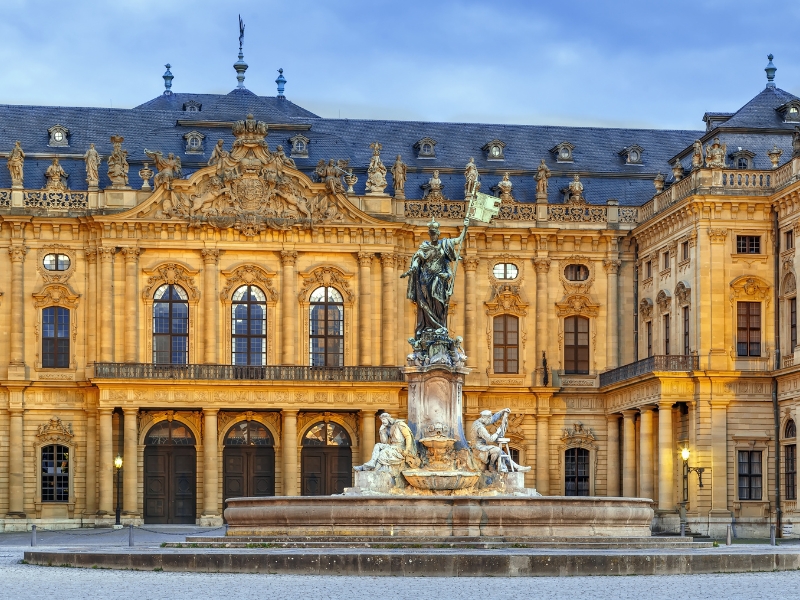 Residenzplatz in Wurzburg