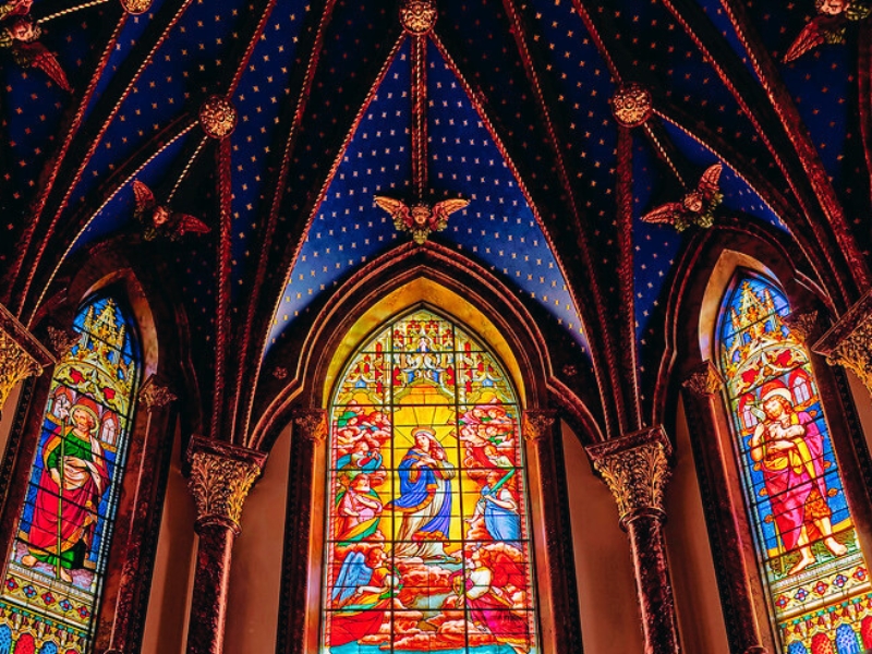 Cathédrale catholique Sainte-Marie à Austin