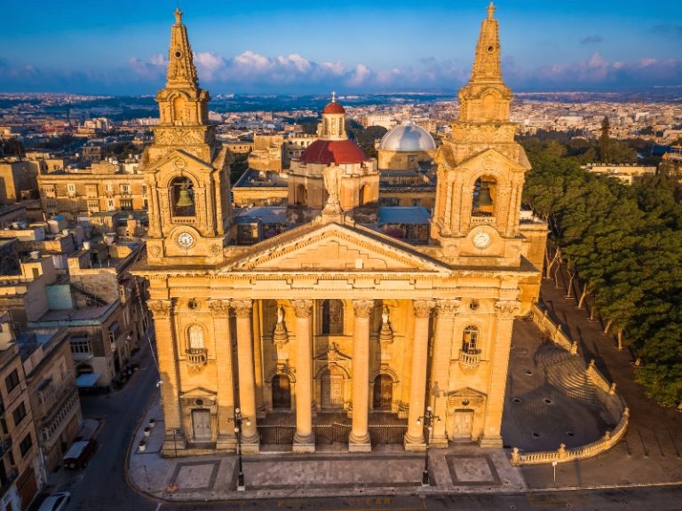 Publius Parish Church in Valletta