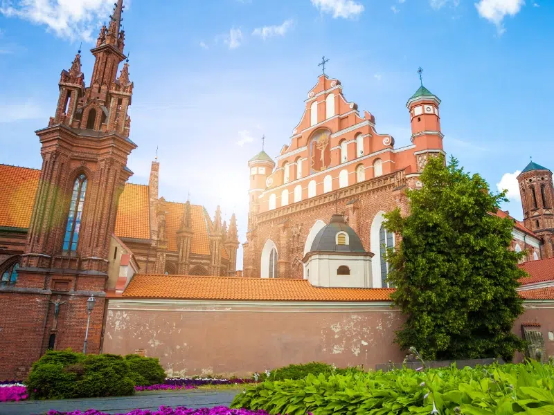 Église Sainte-Anne à Vilnius