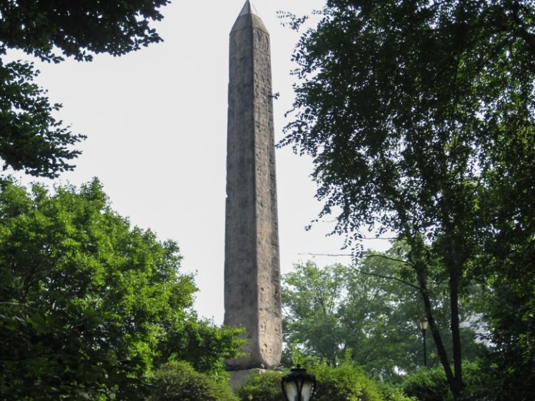 The Obelisk in New York Central Park