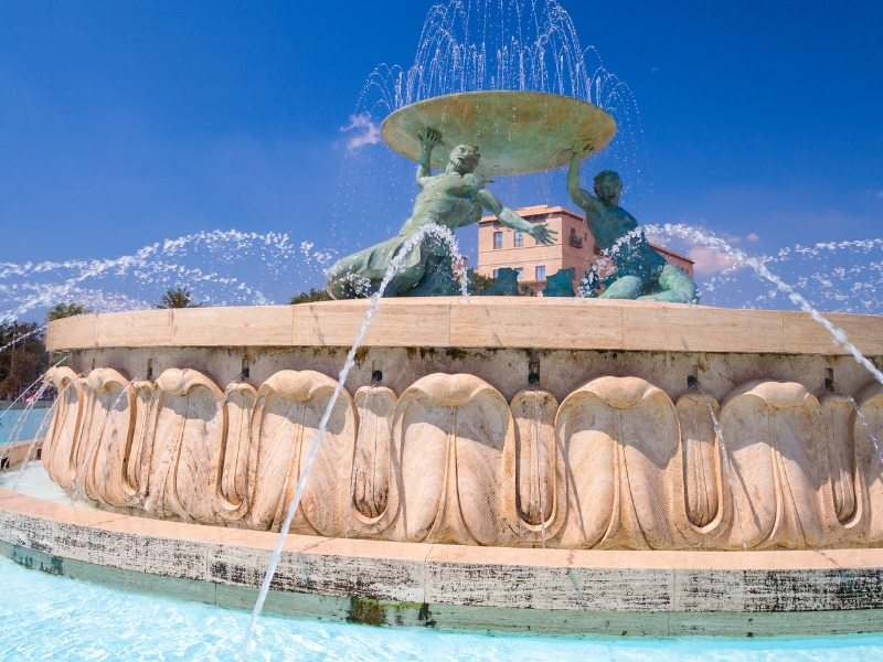 Der Triton-Brunnen: Vallettas Monument für Widerstandsfähigkeit und Kunst 2 Triton-Brunnen in Valletta