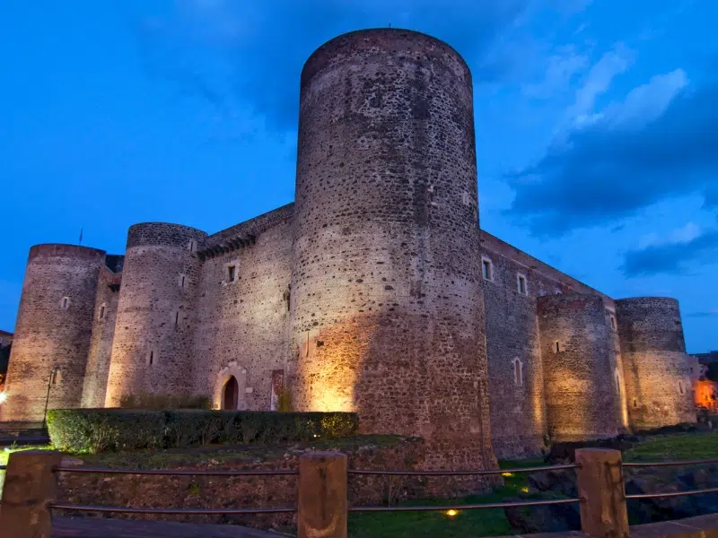Ursino Castle in Catania