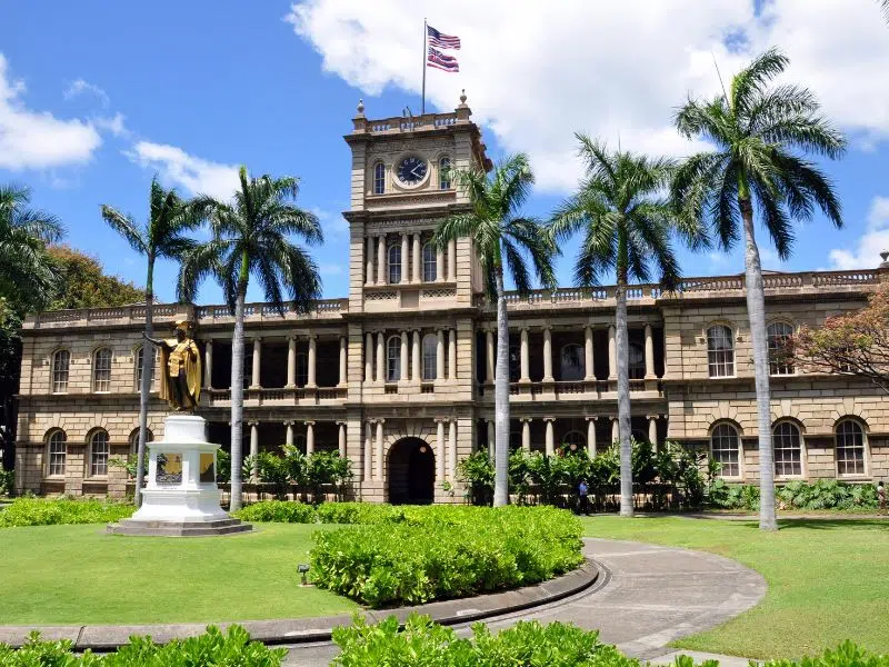 Aliʻiōlani Hale à Honolulu