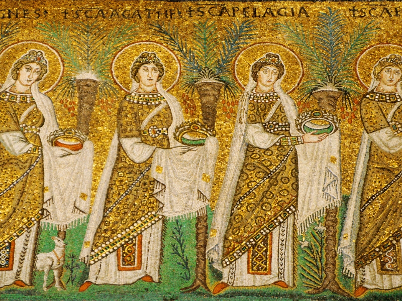 Basílica de San Apolinar Nuevo: Una obra maestra del mosaico en el paisaje de Rávena 2 Basílica de San Apolinar de Rávena