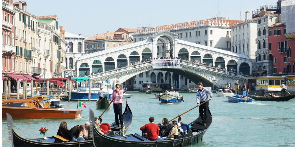 Activité familiale à Venise 2 Activité familiale à Venise