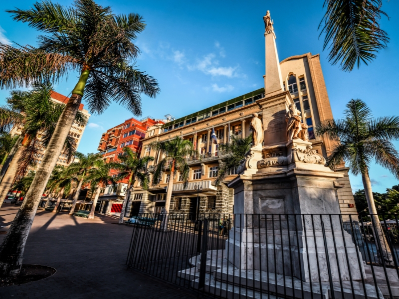 Candelaria Square in Tenerife