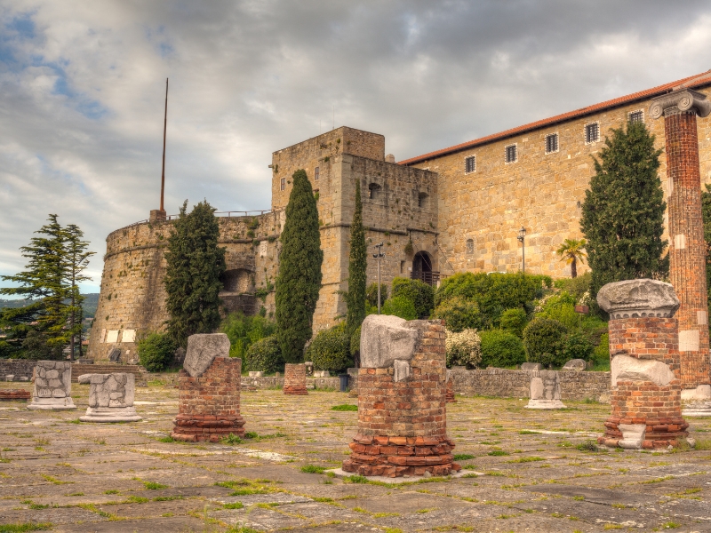 Castello di San Giusto στην Τεργέστη