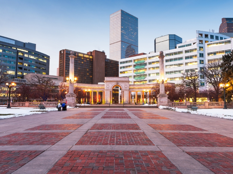 Parco del Centro Civico: L'anima culturale e politica di Denver 1 Parco del Centro Civico di Denver