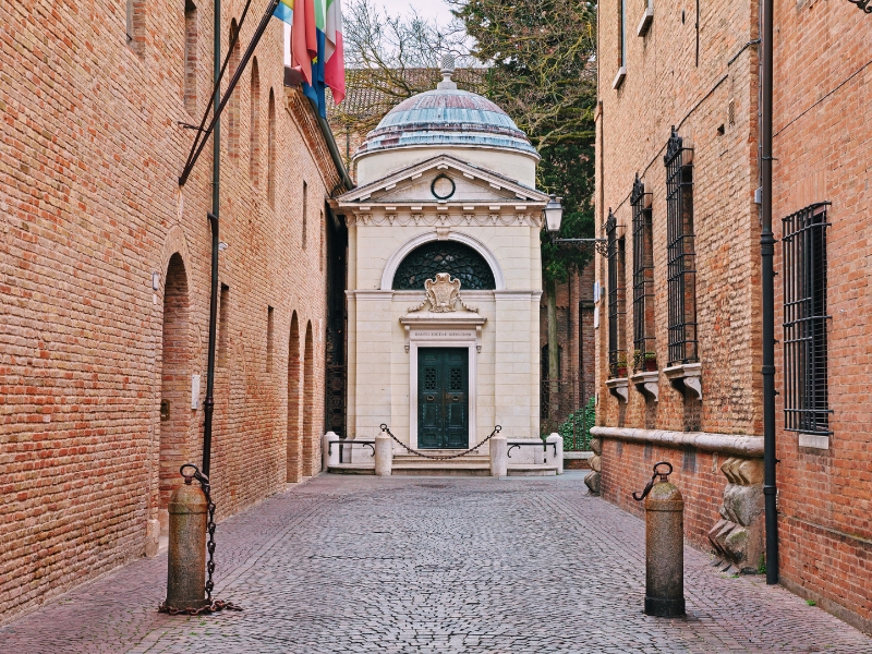 Dante's Tomb in Ravenna