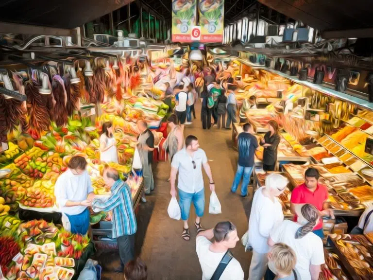 French Market Place em Nova Orleães