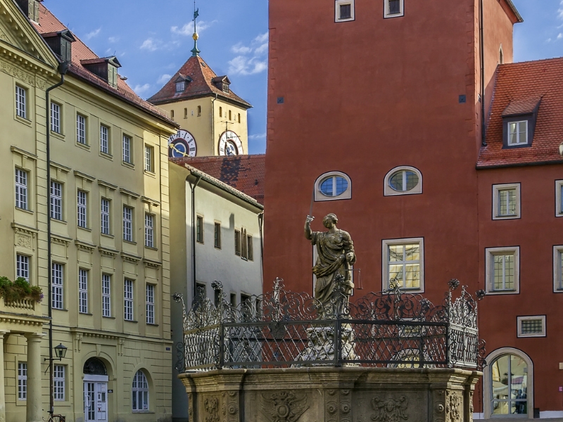 Haidplatz: uma praça intemporal no coração de Regensburg 2 Haidplatz em Regensburg