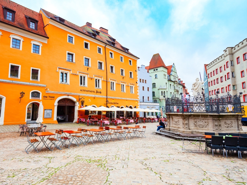 Haidplatz in Regensburg