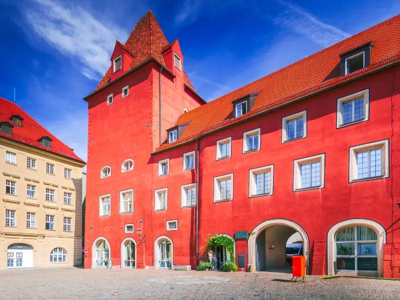 Haidplatz: uma praça intemporal no coração de Regensburg 1 Haidplatz em Regensburg