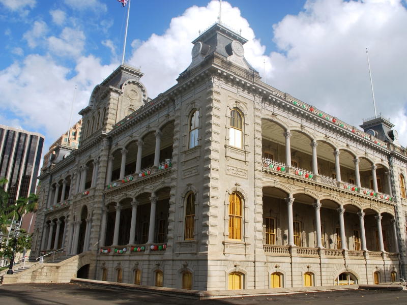 Iolani Palace: Een koninklijke schat in het hart van Honolulu 3 Iolani Paleis in Honolulu