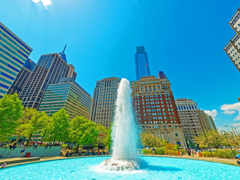 JFK Plaza à Philadelphie