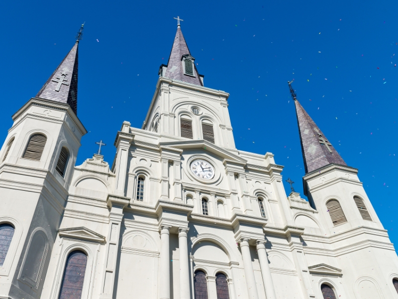 Cattedrale di Saint Louis: Una maestosa sentinella a New Orleans 3 Cattedrale di Saint Louis a New Orleans