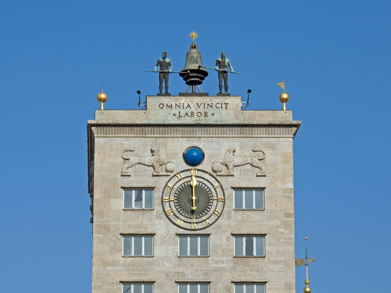 Krochhochhaus : Le symbole intemporel de la modernité et de l'ambition à Leipzig 2 Krochhochhaus à Leipzig