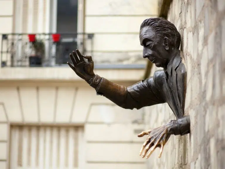 O Passe-Muraille em Montmartre