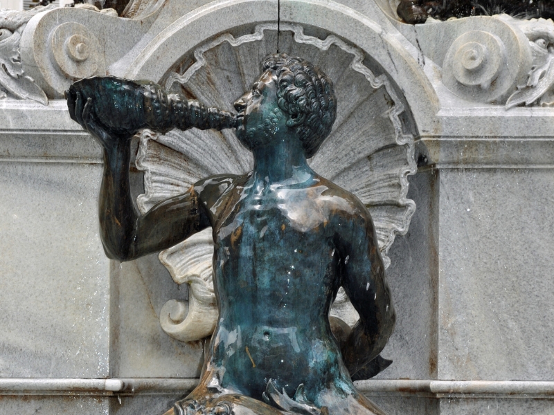 Leopoldsbrunnen: Leopold V 2 Leopoldsbrunnen στο Ίνσμπρουκ