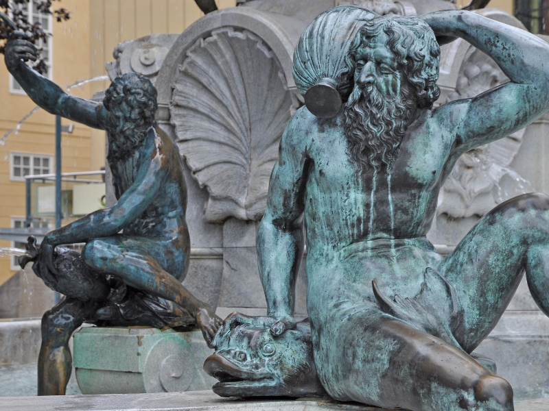 Leopoldsbrunnen: Leopold V 1 Leopoldsbrunnen στο Ίνσμπρουκ