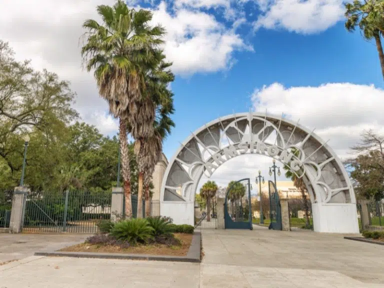 Parque Louis Armstrong em Nova Orleães