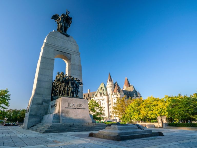 National War Memorial in Ottawa
