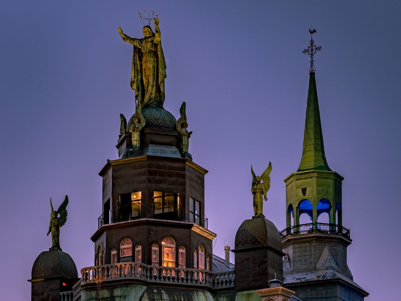 Notre-Dame De Bon Secours Chapelle: Ein Leuchtturm der Seefahrer in der Altstadt von Montreal 2 Kapelle Notre Dame de Bon Secours 3